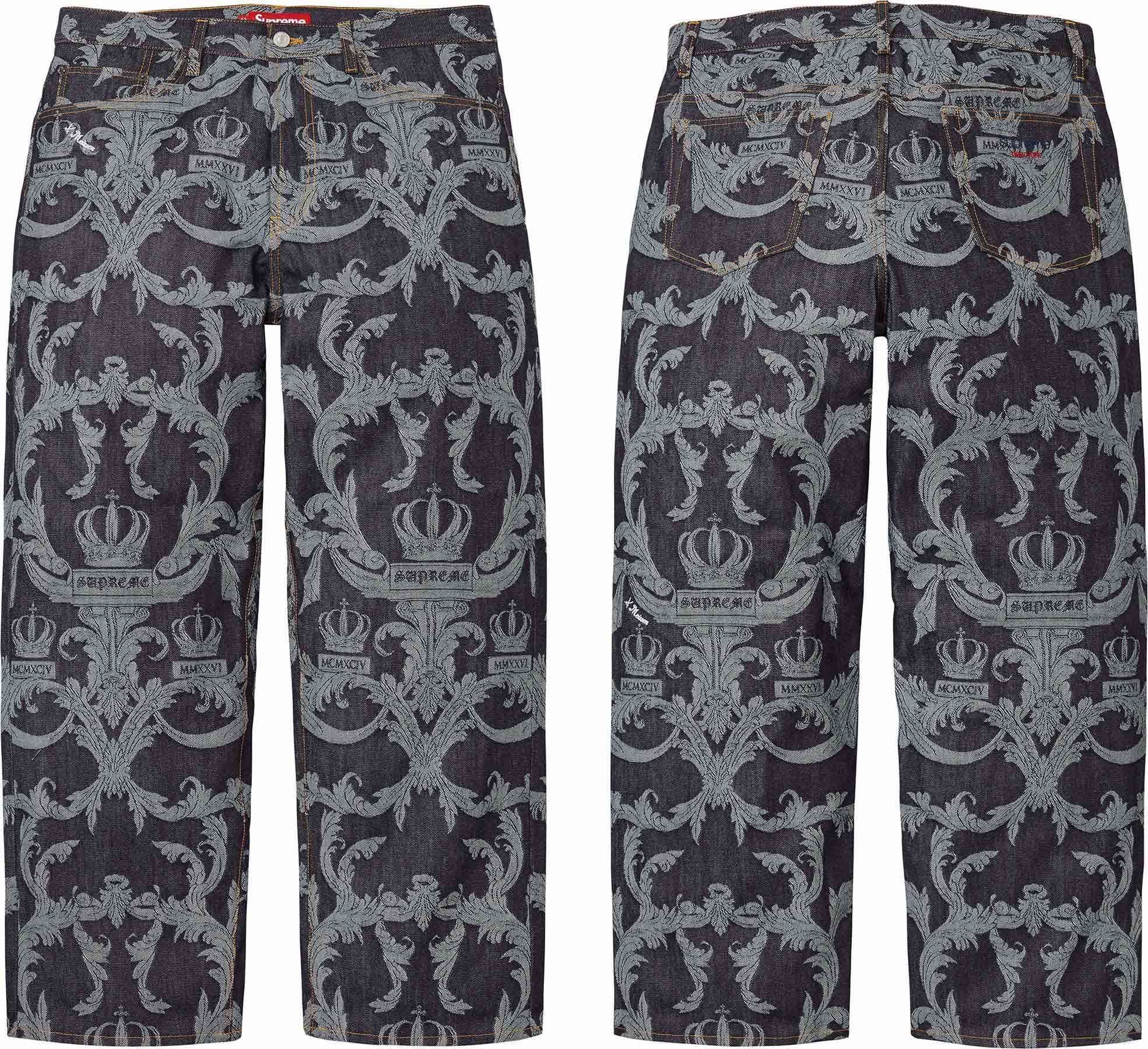 Supreme®/Meissen® Jacquard Baggy Jean